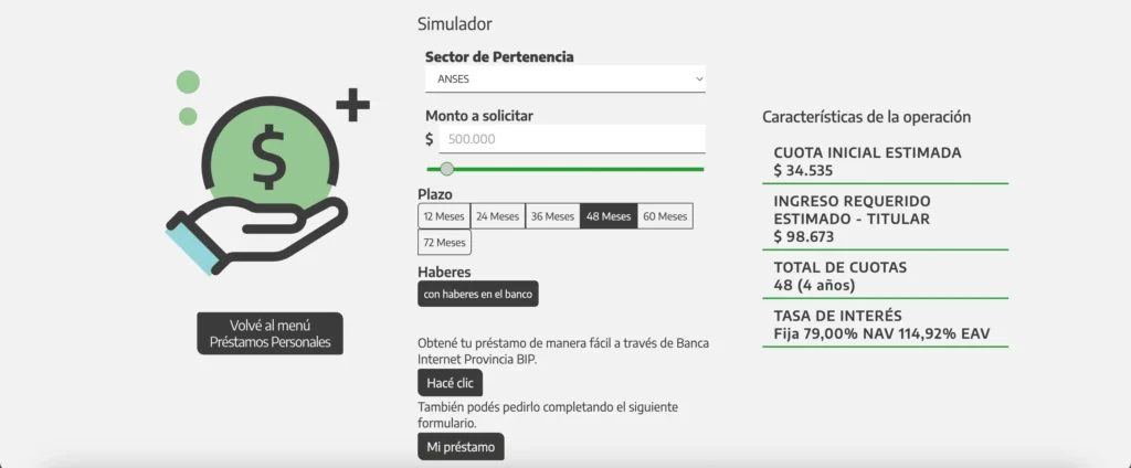 🟢 Simulador de Préstamos ANSES Banco Provincia 2025: Paso a Paso para Jubilados y Beneficiarios simulados prestamo anses provincia 2